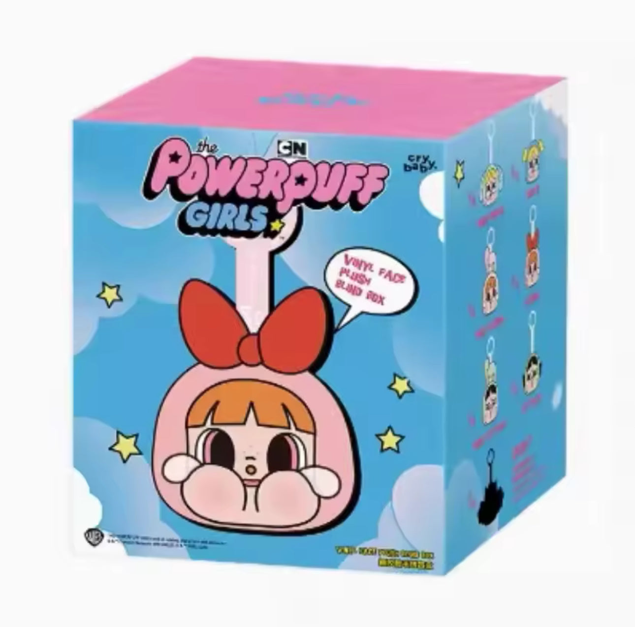 CRYBABY × Powerpuff Girls Series-Vinyl
Face Plush Blind Box