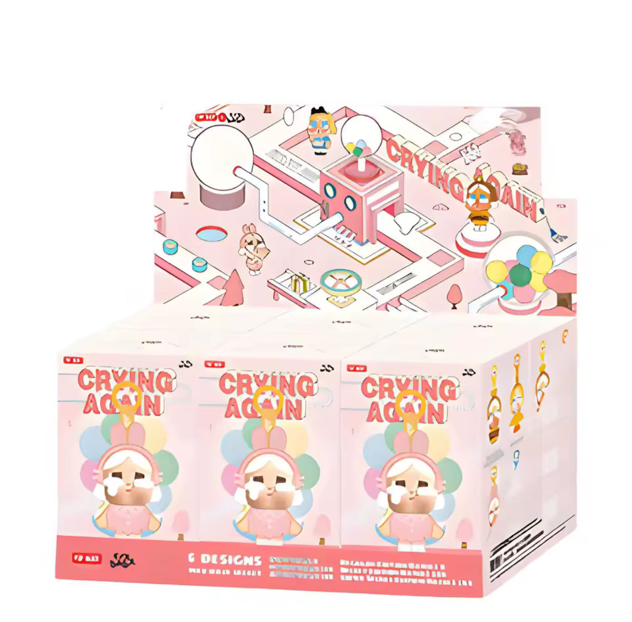 CRYBABY Crying Again Series-Vinyl Face
Plush Blind Box