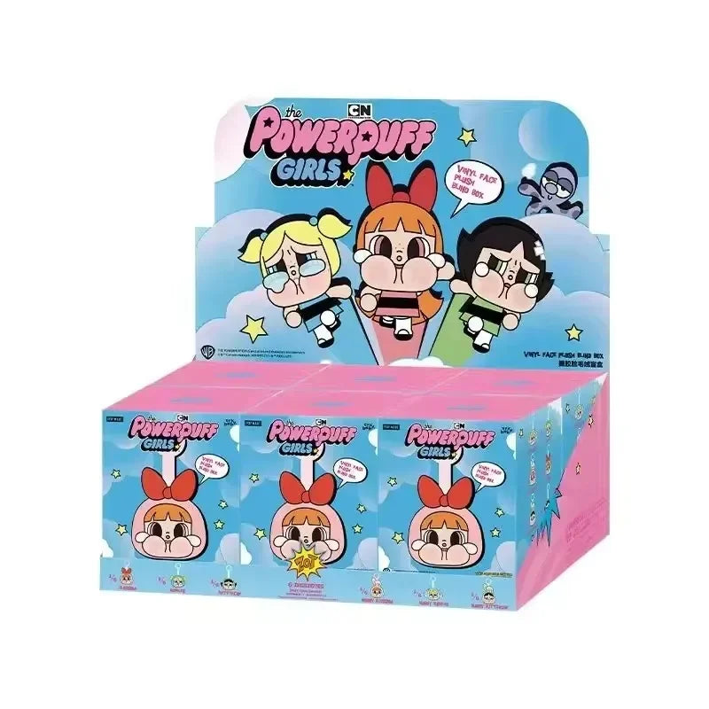 CRYBABY × Powerpuff Girls Series-Vinyl
Face Plush Blind Box